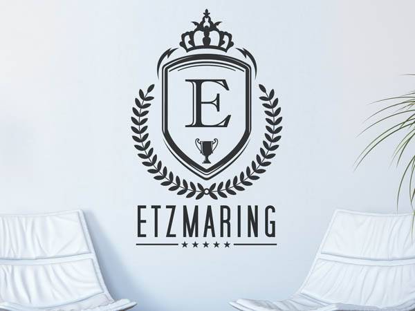 Wandtattoo Etzmaring Wappen
