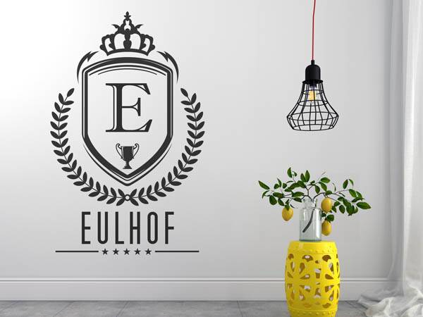 Wandtattoo Eulhof Wappen