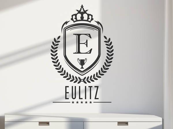 Wandtattoo Eulitz Wappen