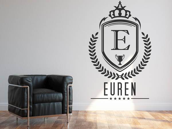 Wandtattoo Euren Wappen