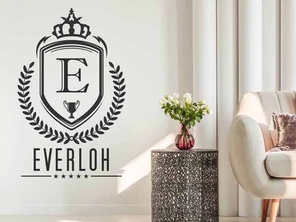 Wandtattoo Everloh Wappen