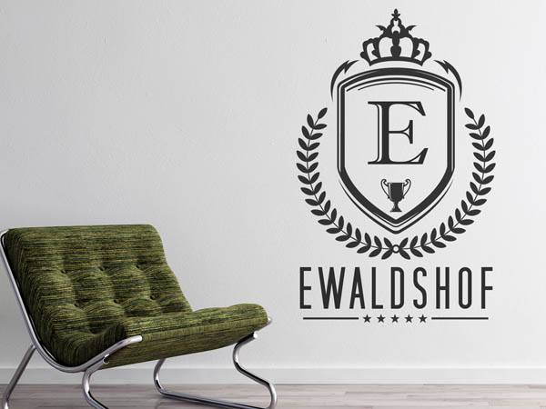 Wandtattoo Ewaldshof Wappen