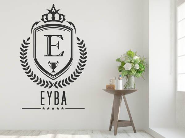 Wandtattoo Eyba Wappen