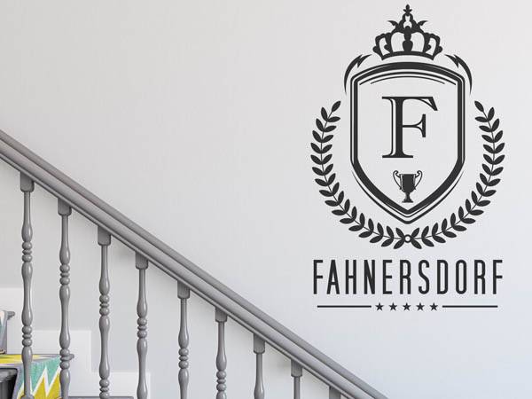 Wandtattoo Fahnersdorf Wappen