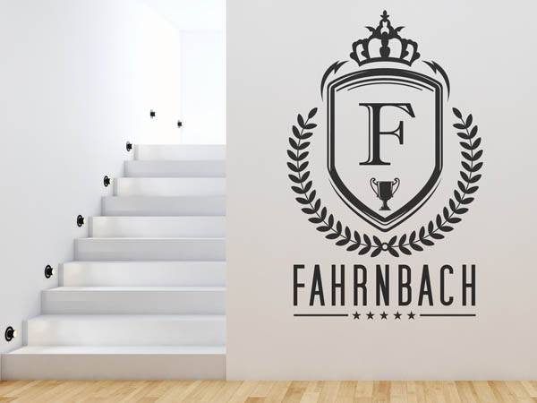 Wandtattoo Fahrnbach Wappen