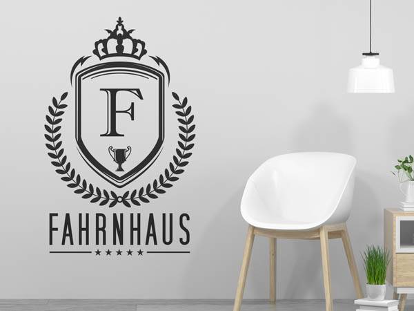 Wandtattoo Fahrnhaus Wappen