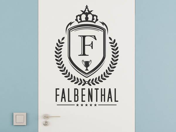 Wandtattoo Falbenthal Wappen