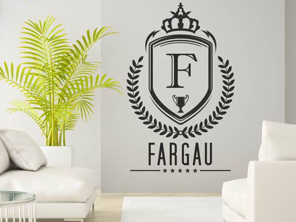 Wandtattoo Fargau Wappen