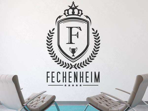 Wandtattoo Fechenheim Wappen