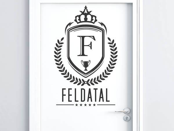 Wandtattoo Feldatal Wappen