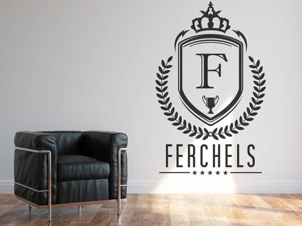 Wandtattoo Ferchels Wappen