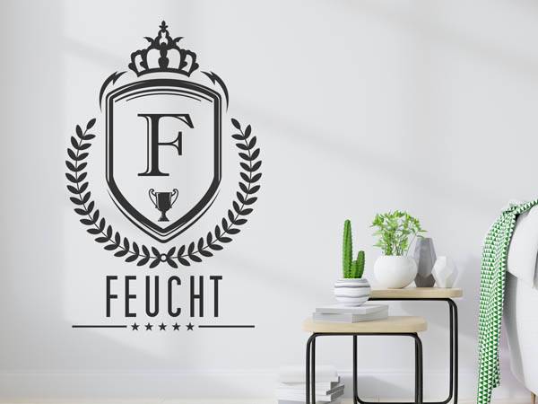 Wandtattoo Feucht Wappen