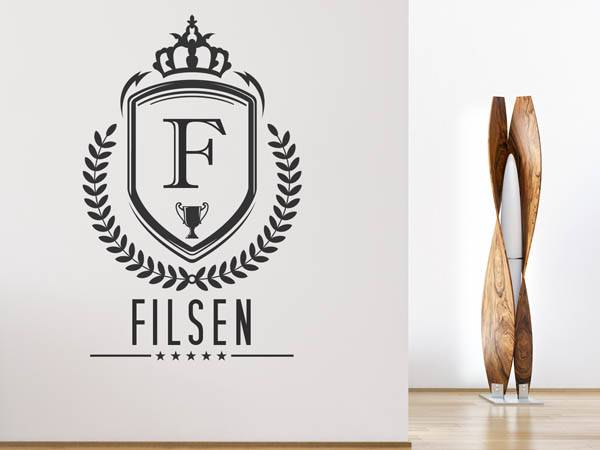 Wandtattoo Filsen Wappen