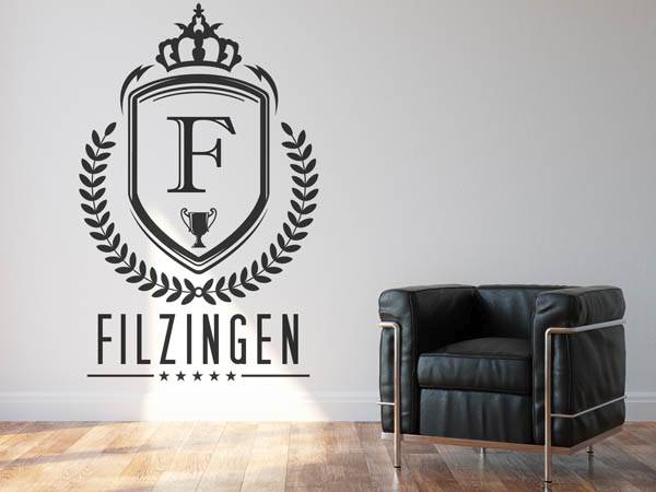Wandtattoo Filzingen Wappen