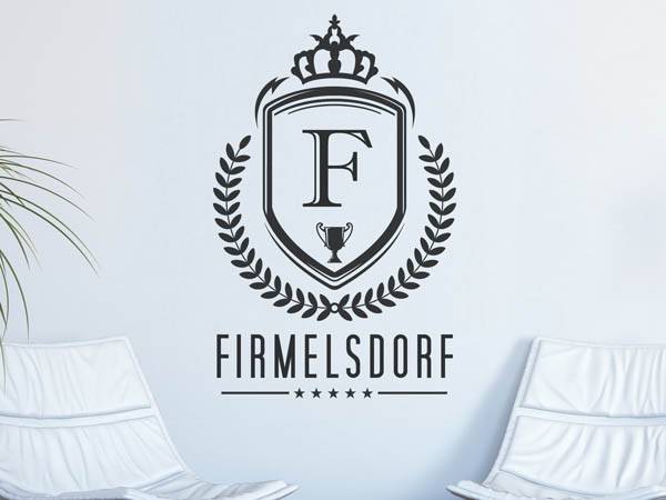 Wandtattoo Firmelsdorf Wappen