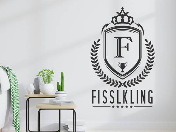 Wandtattoo Fisslkling Wappen
