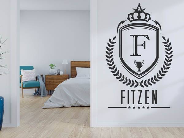 Wandtattoo Fitzen Wappen
