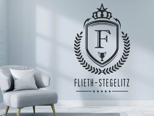Wandtattoo Flieth-Stegelitz Wappen