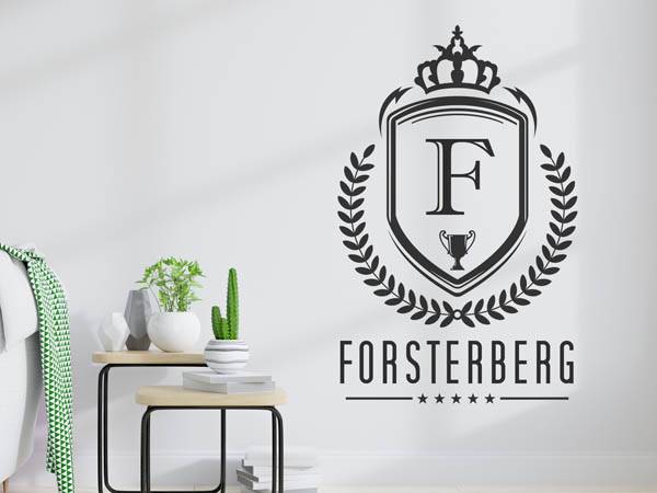 Wandtattoo Forsterberg Wappen