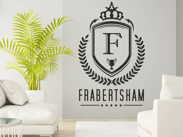 Wandtattoo Frabertsham Wappen
