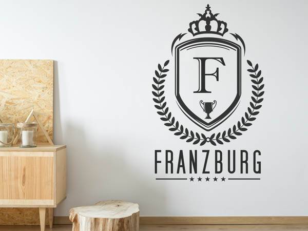 Wandtattoo Franzburg Wappen