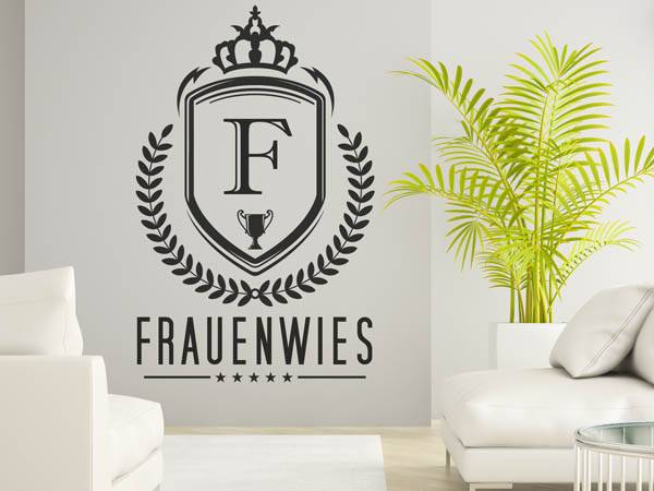 Wandtattoo Frauenwies Wappen