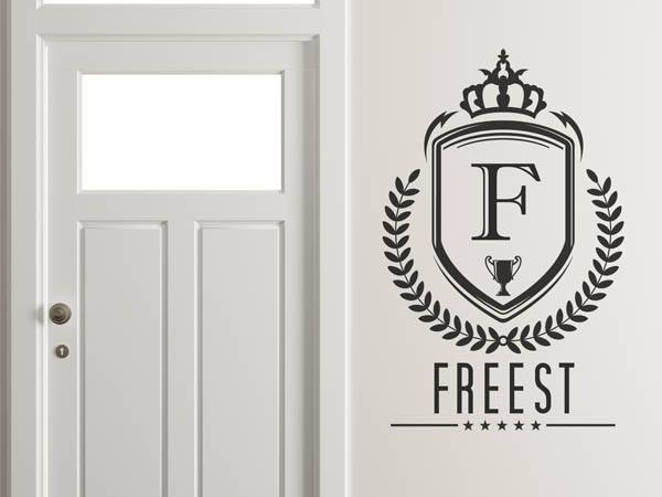 Wandtattoo Freest Wappen