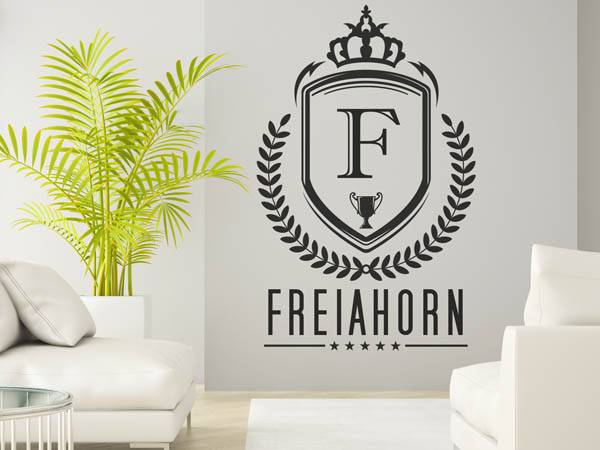 Wandtattoo Freiahorn Wappen