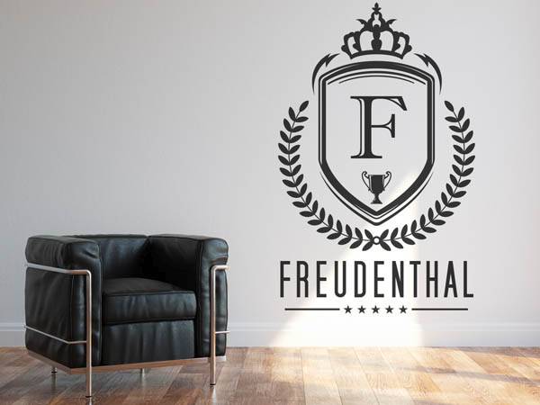 Wandtattoo Freudenthal Wappen