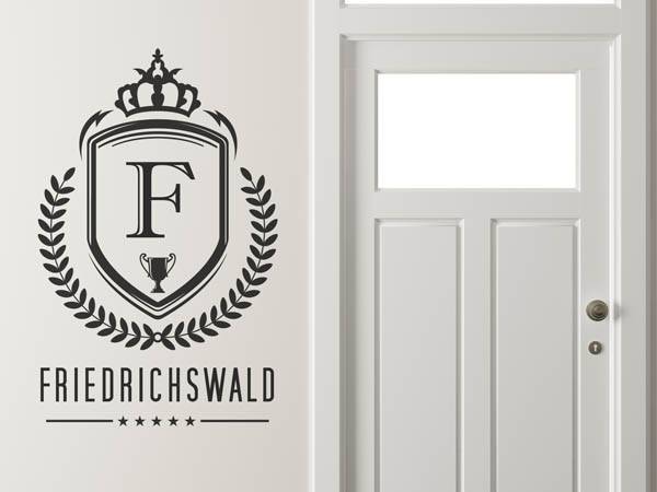 Wandtattoo Friedrichswald Wappen
