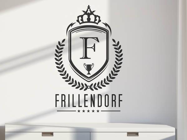 Wandtattoo Frillendorf Wappen