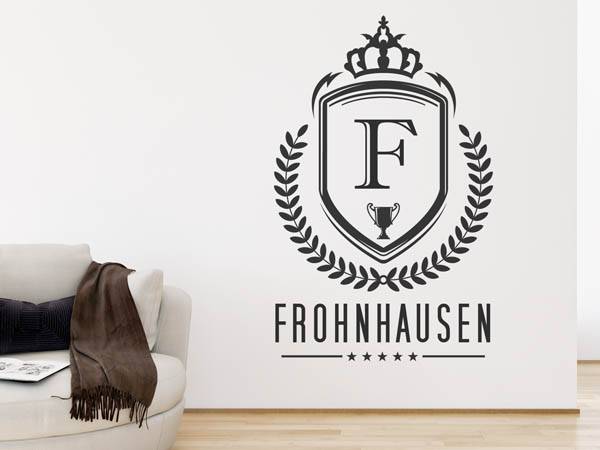 Wandtattoo Frohnhausen Wappen