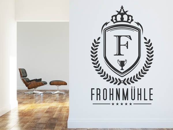 Wandtattoo Frohnmühle Wappen