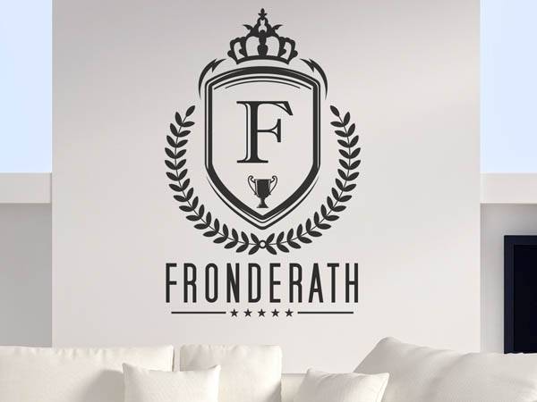Wandtattoo Fronderath Wappen