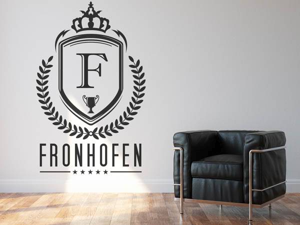 Wandtattoo Fronhofen Wappen