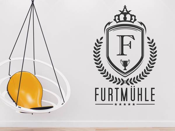 Wandtattoo Furtmühle Wappen