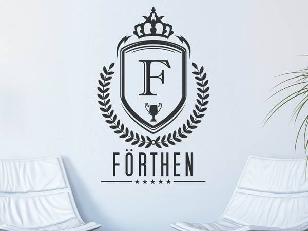 Wandtattoo Förthen Wappen