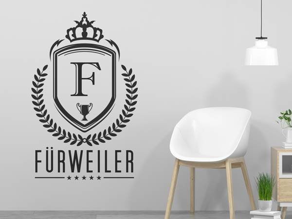 Wandtattoo Fürweiler Wappen