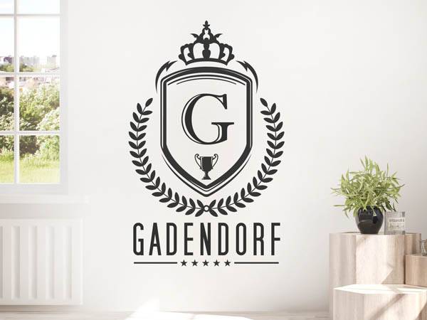 Wandtattoo Gadendorf Wappen
