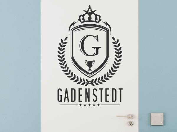 Wandtattoo Gadenstedt Wappen