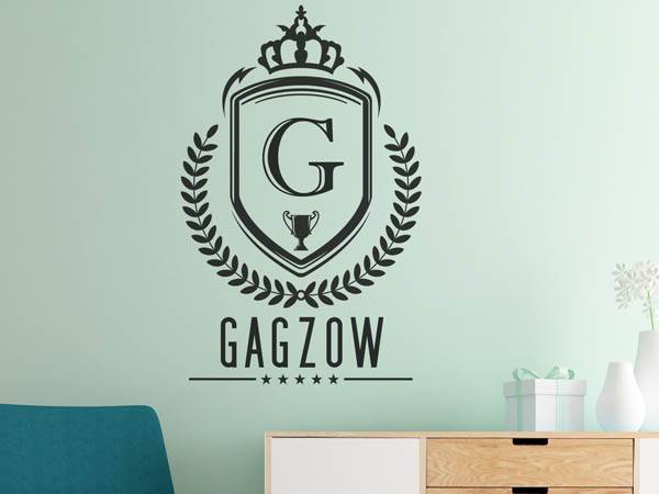Wandtattoo Gagzow Wappen