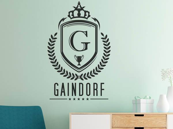 Wandtattoo Gaindorf Wappen