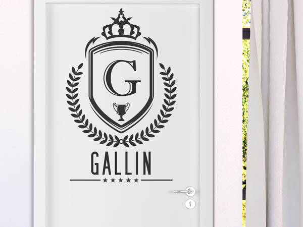 Wandtattoo Gallin Wappen