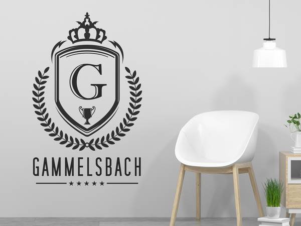Wandtattoo Gammelsbach Wappen