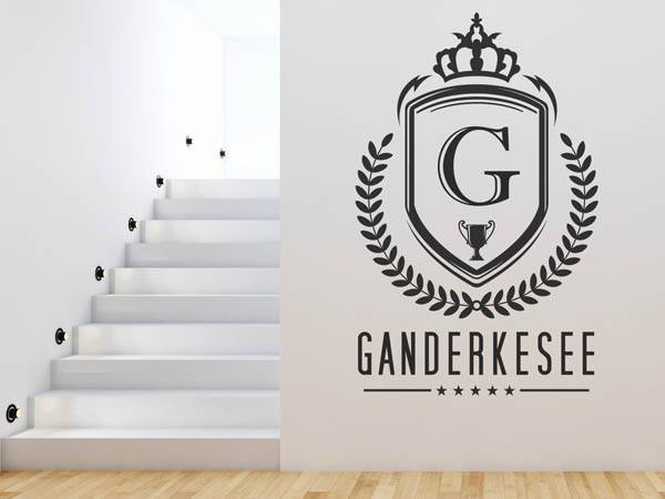 Wandtattoo Ganderkesee Wappen