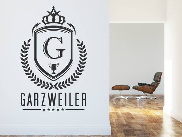 Wandtattoo Garzweiler Wappen