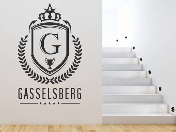 Wandtattoo Gasselsberg Wappen