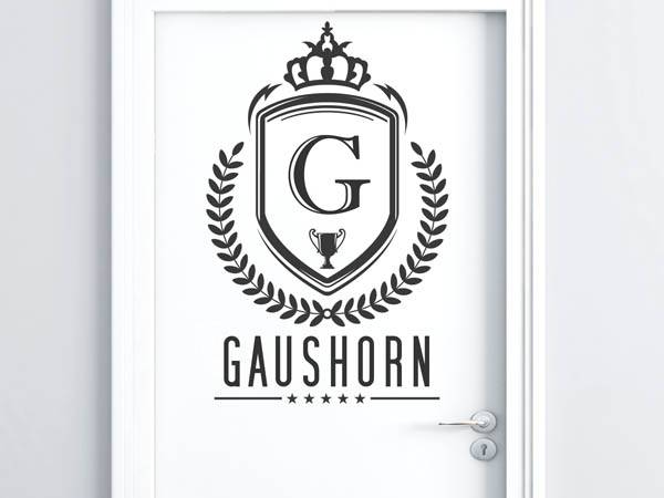 Wandtattoo Gaushorn Wappen