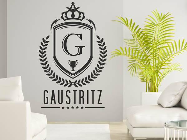 Wandtattoo Gaustritz Wappen