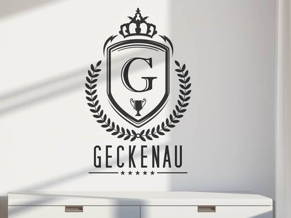 Wandtattoo Geckenau Wappen
